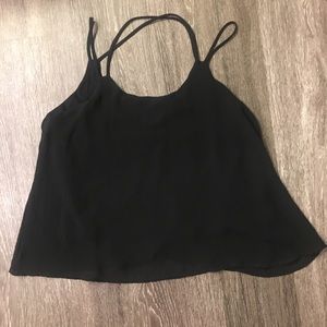 Small black tank